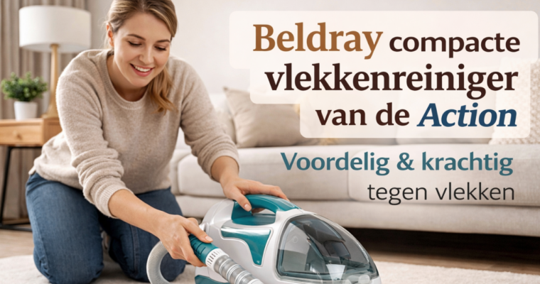 Beldray compacte vlekkenreiniger Action review: klein apparaat, groot resultaat?