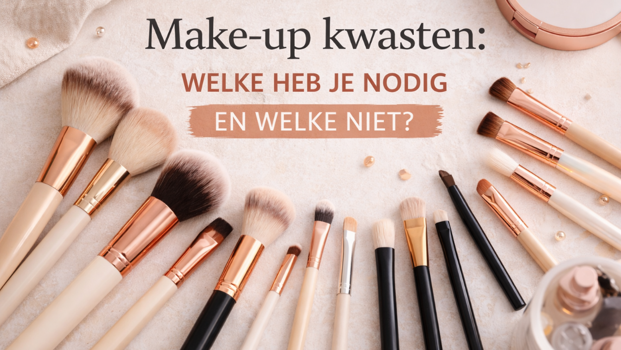 Make-up kwasten: welke heb je nodig en welke niet?