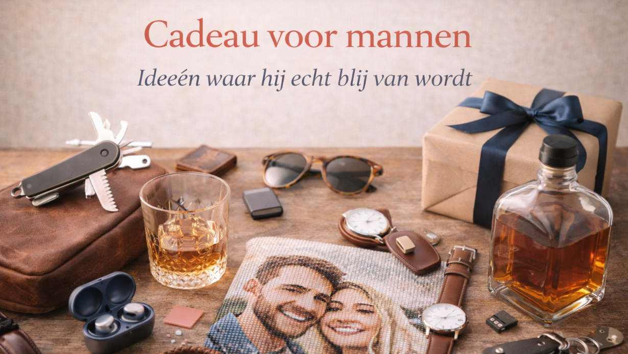 Cadeau voor mannen: ideeën waar hij echt blij van wordt