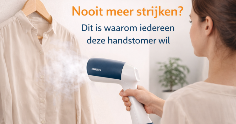 Philips Handstomer 5000: nooit meer strijken (en dat voelt heerlijk)